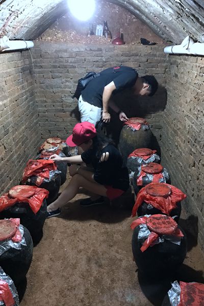 图三：五指山考察：黎族酒窖_副本.jpg